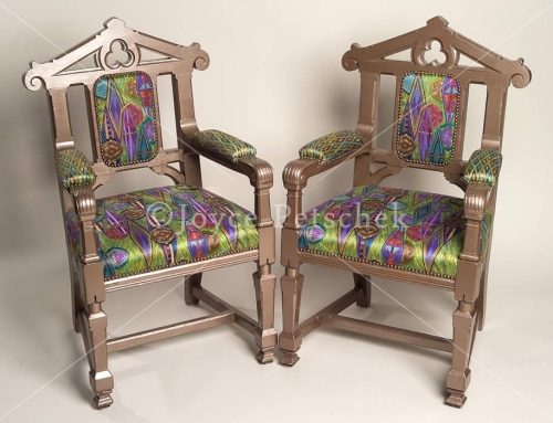 Infinity English Victorian Gothic style chairs
